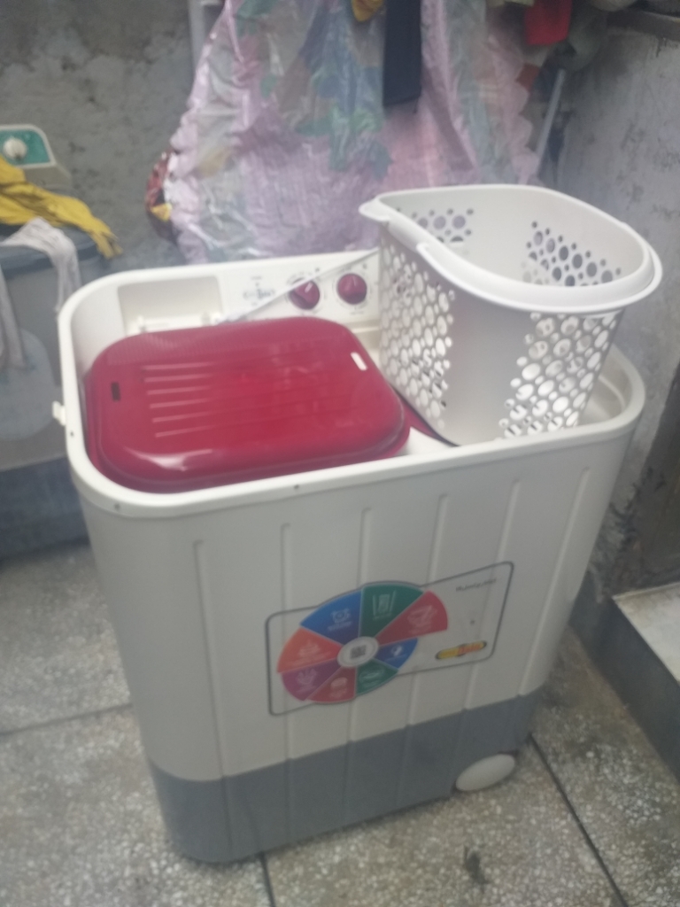  Super Asia 8 KG  Twin Tub Semi Automatic Washing Machine  SA244
