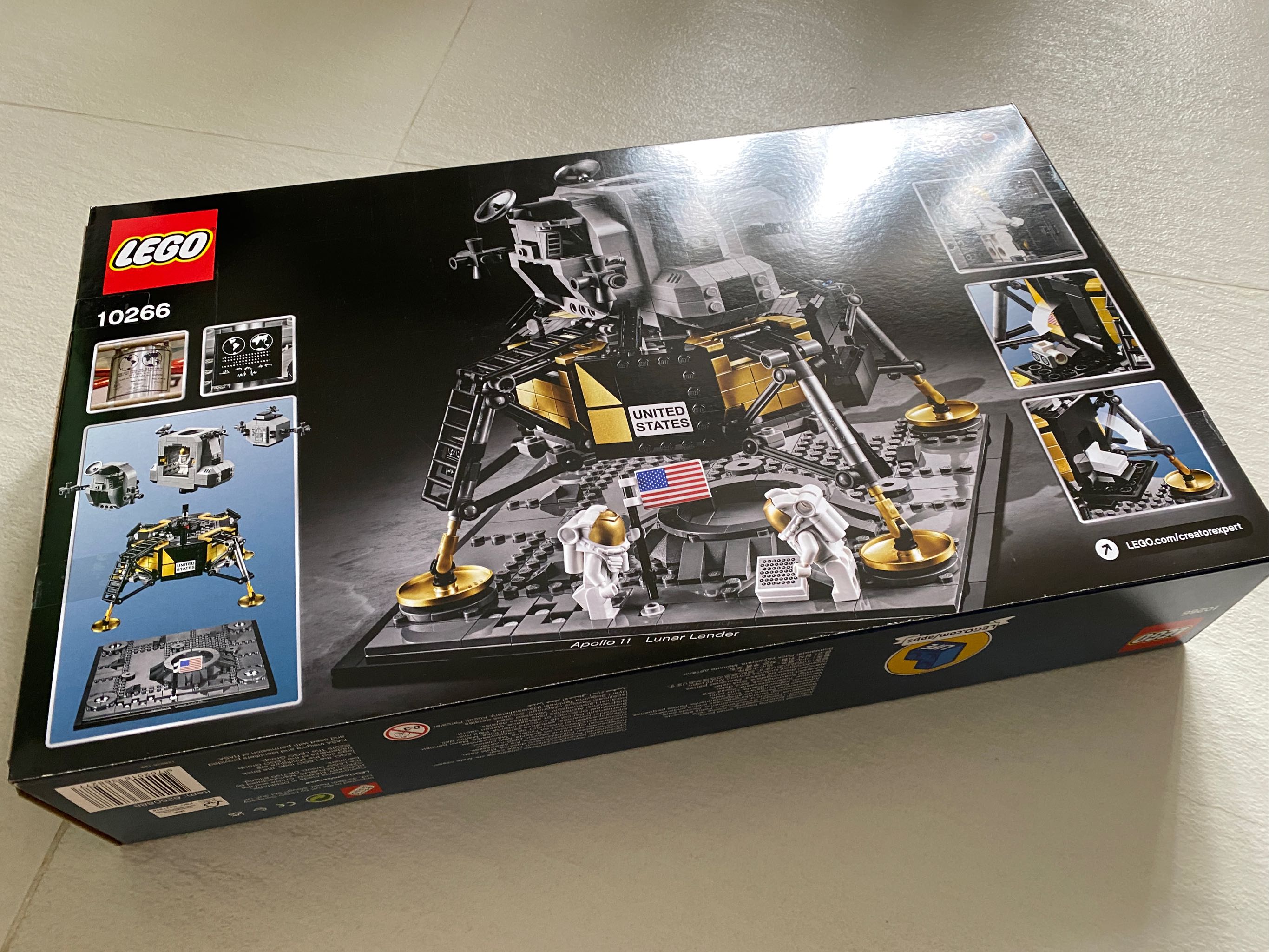 LEGO 10266 Creator: NASA Apollo 11 Lunar Lander Lazada Singapore