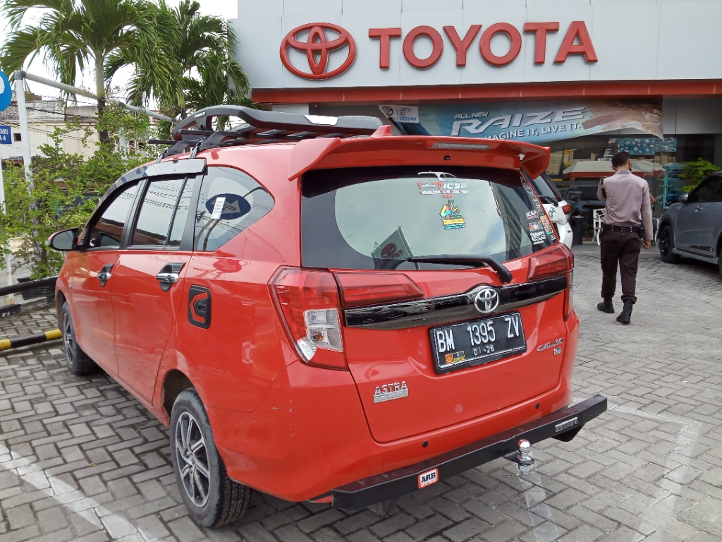 Spoiler Mobil Calya Sigra Merah Lamp Lazada Indonesia