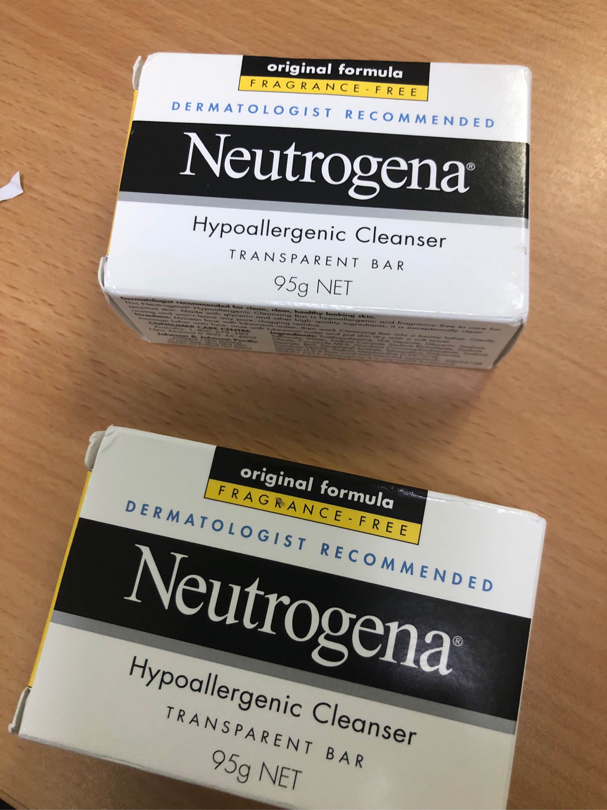neutrogena hypoallergenic cleanser