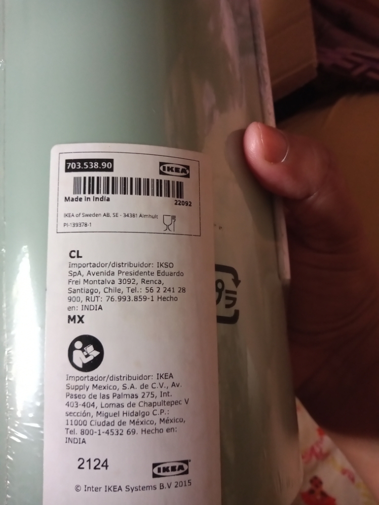 BEHÖVD Vacuum flask, light green/beige, 34 oz - IKEA
