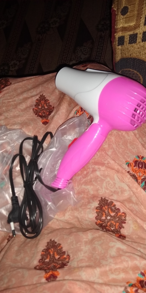 Nova Foldable Hair Dryer Pink 1000W - Heavy Duty Electric Foldable Hair  Dryer - Pink: Buy Online at Best Prices in Pakistan 