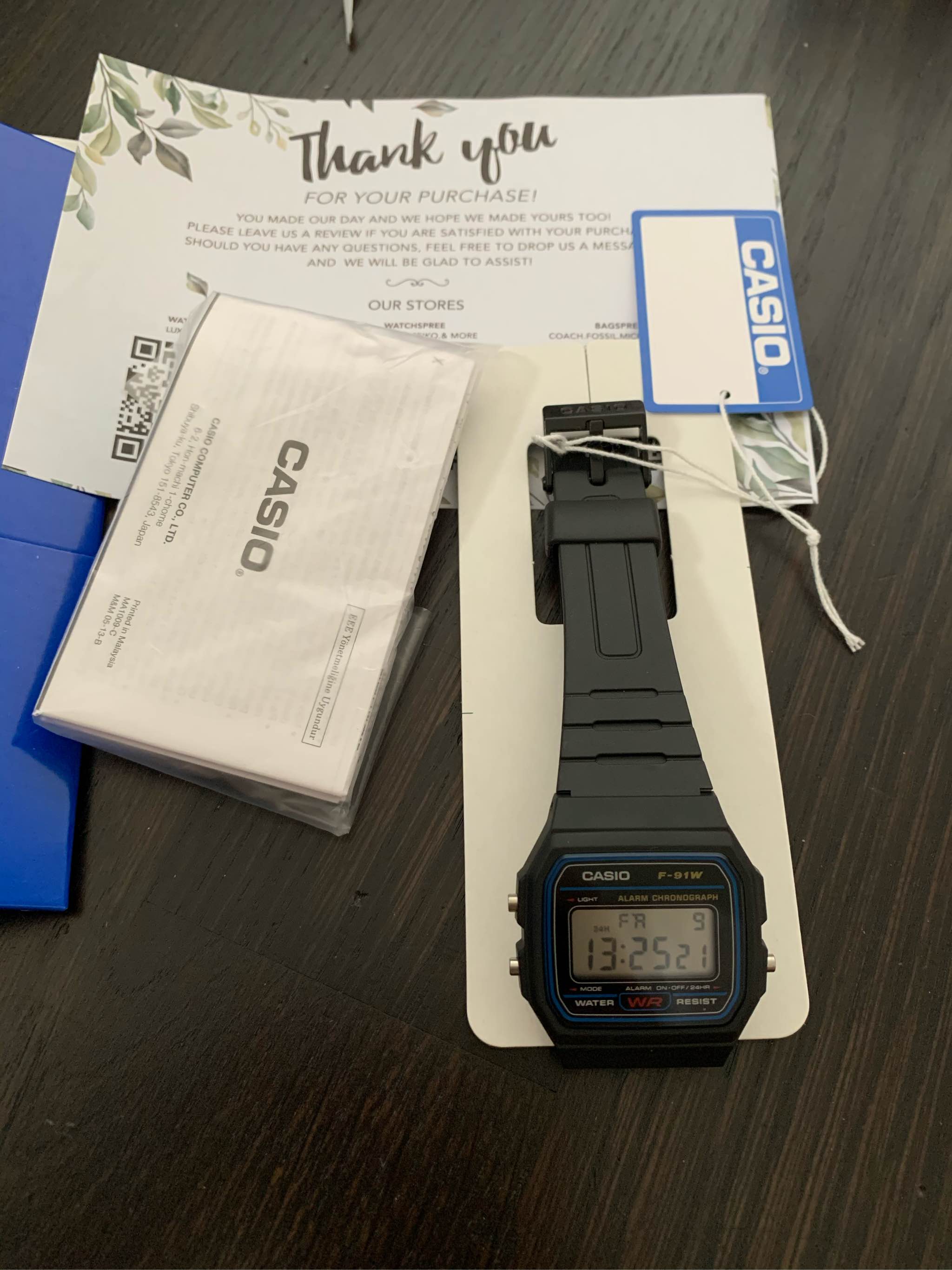 casio f91w lazada