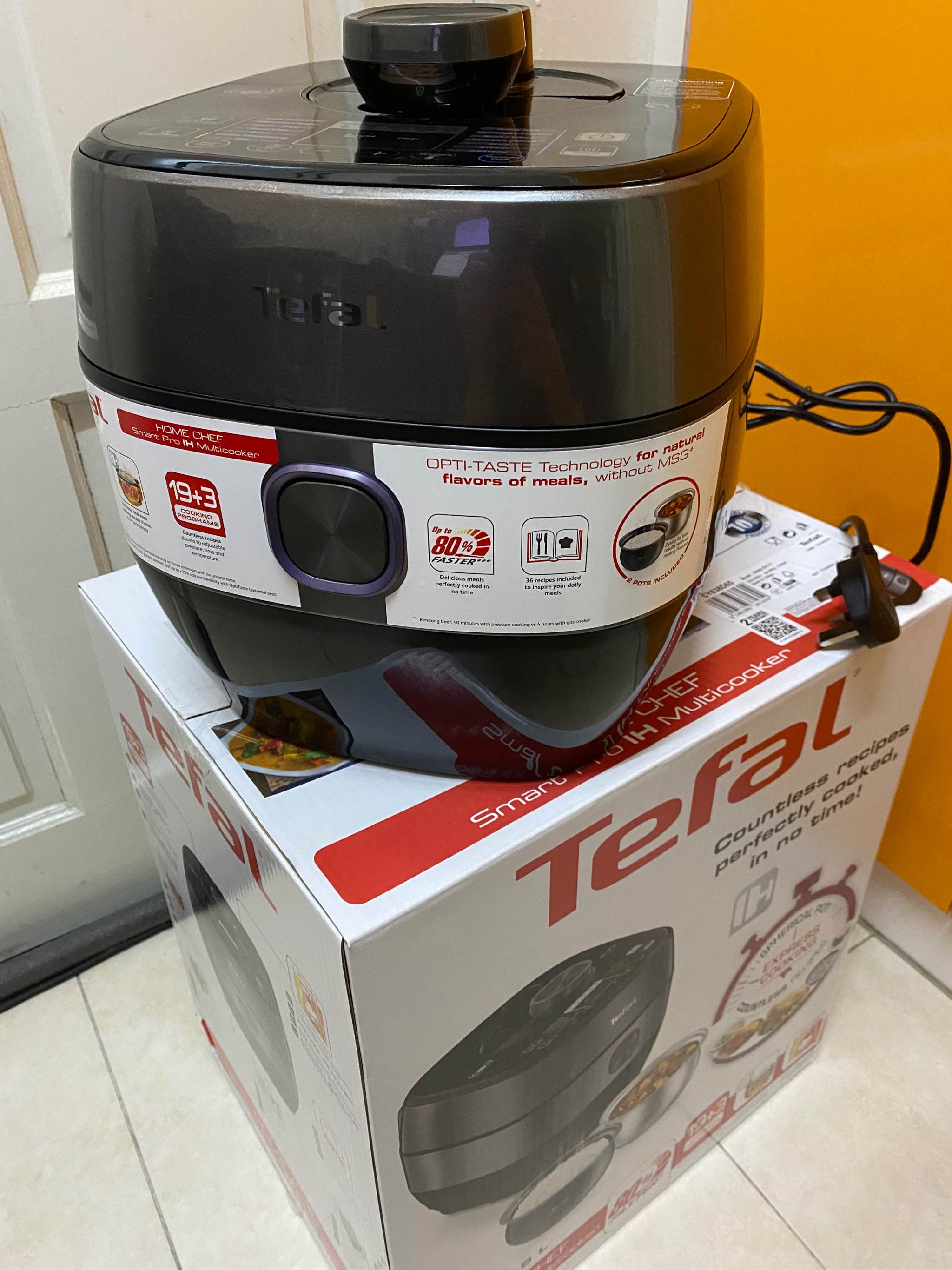 Tefal 5L Home Chef Smart Multicooker (Pressure Cooker), CY638D65+K3028912