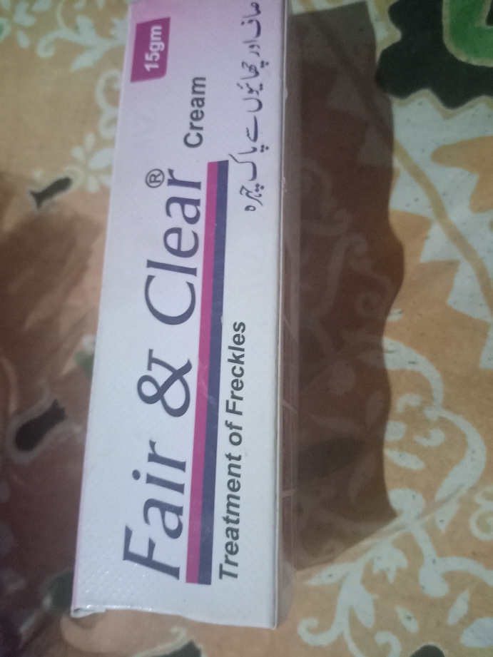 fair clear cream