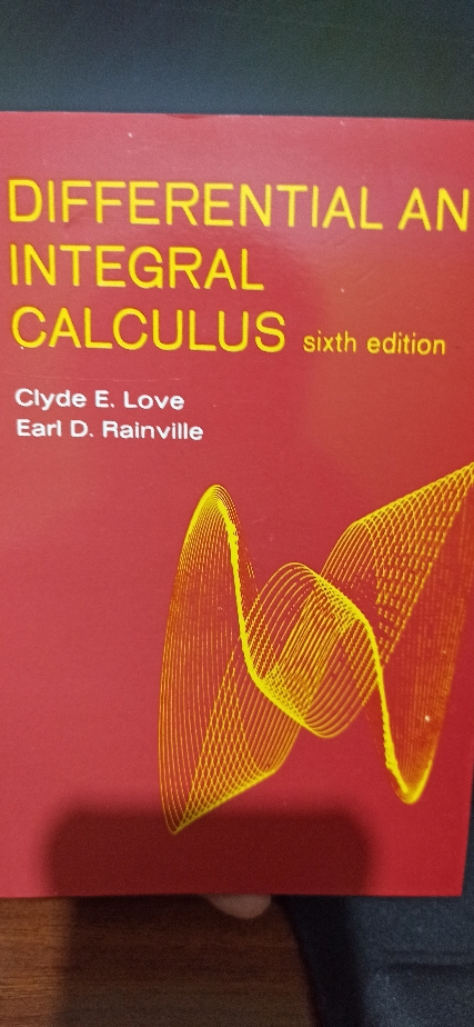 differential and integral calculus 6th edition by love and rainville pdf download differential and integral calculus 6th edition by love and rainville pdf download