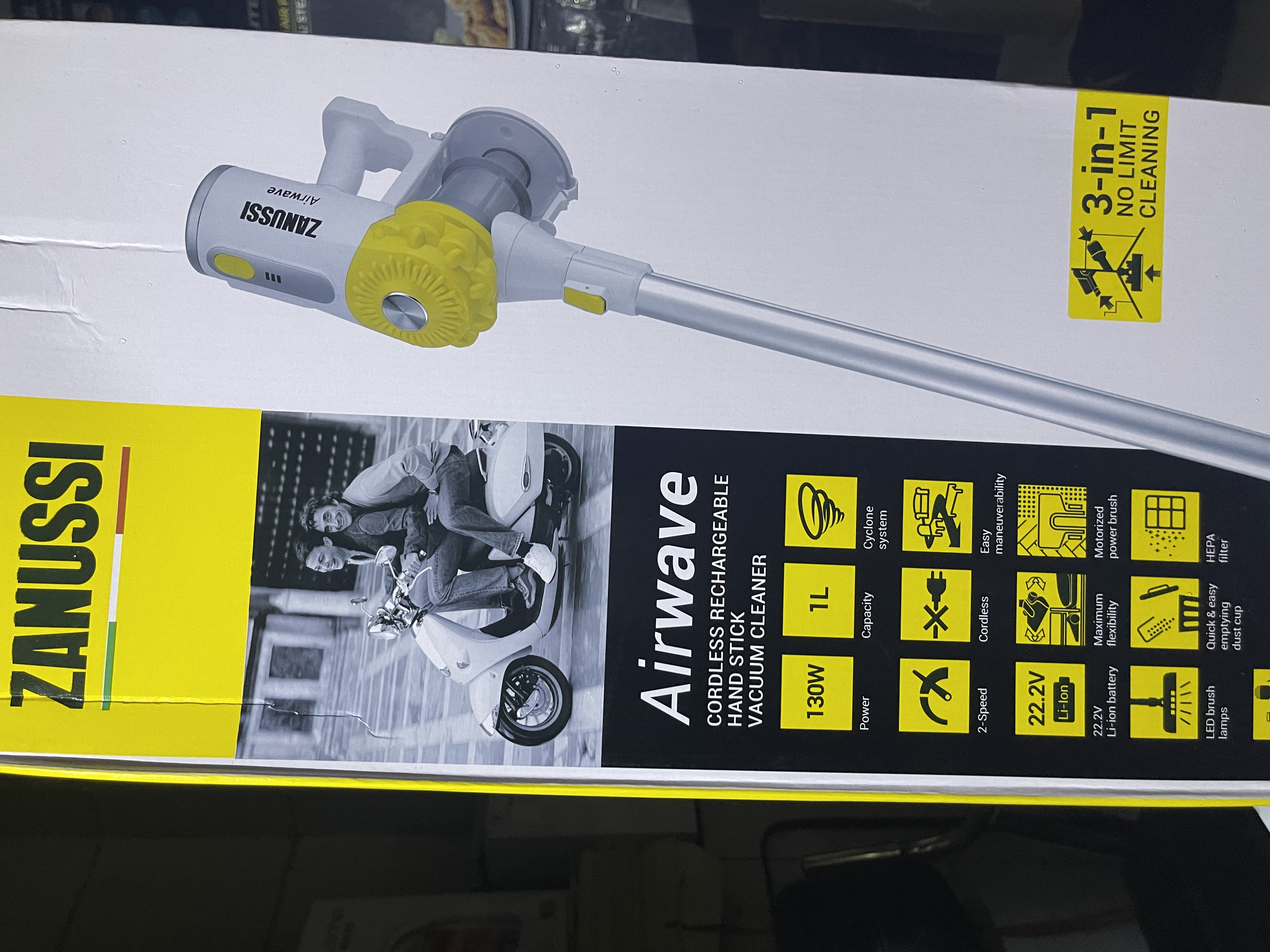 Zanussi airwave cordless vacuum review hot sale