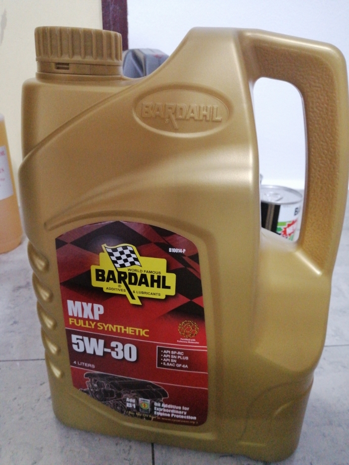 Bardahl MXP Semi Synthetic 10w40 Engine Oil SAE 10W-40 API SN/CF (1 Litres)  (Original / Genuine Bardahl Product)