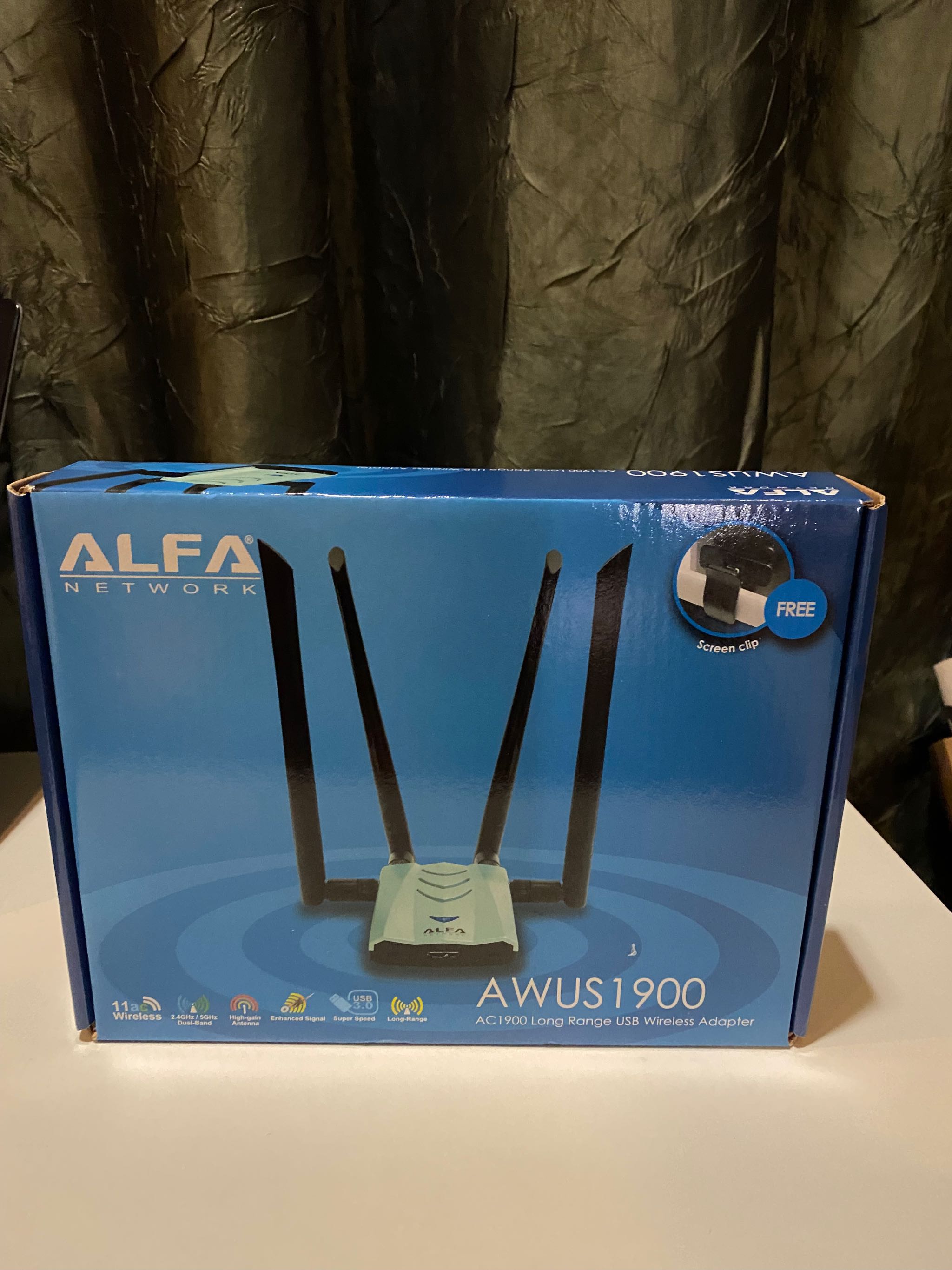 Wifi Connector USB Jual Alfa Network AWUS1900 802.11ac Long-Range Dual ...