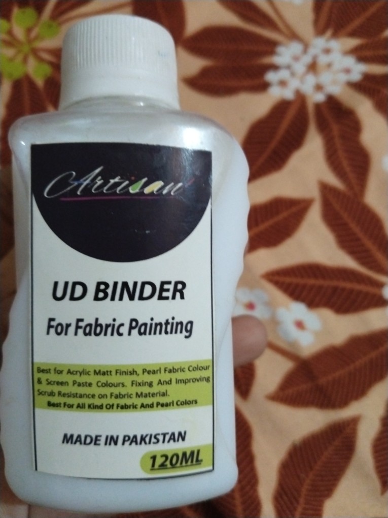 UD BINDER For Fabric Painting 120ML