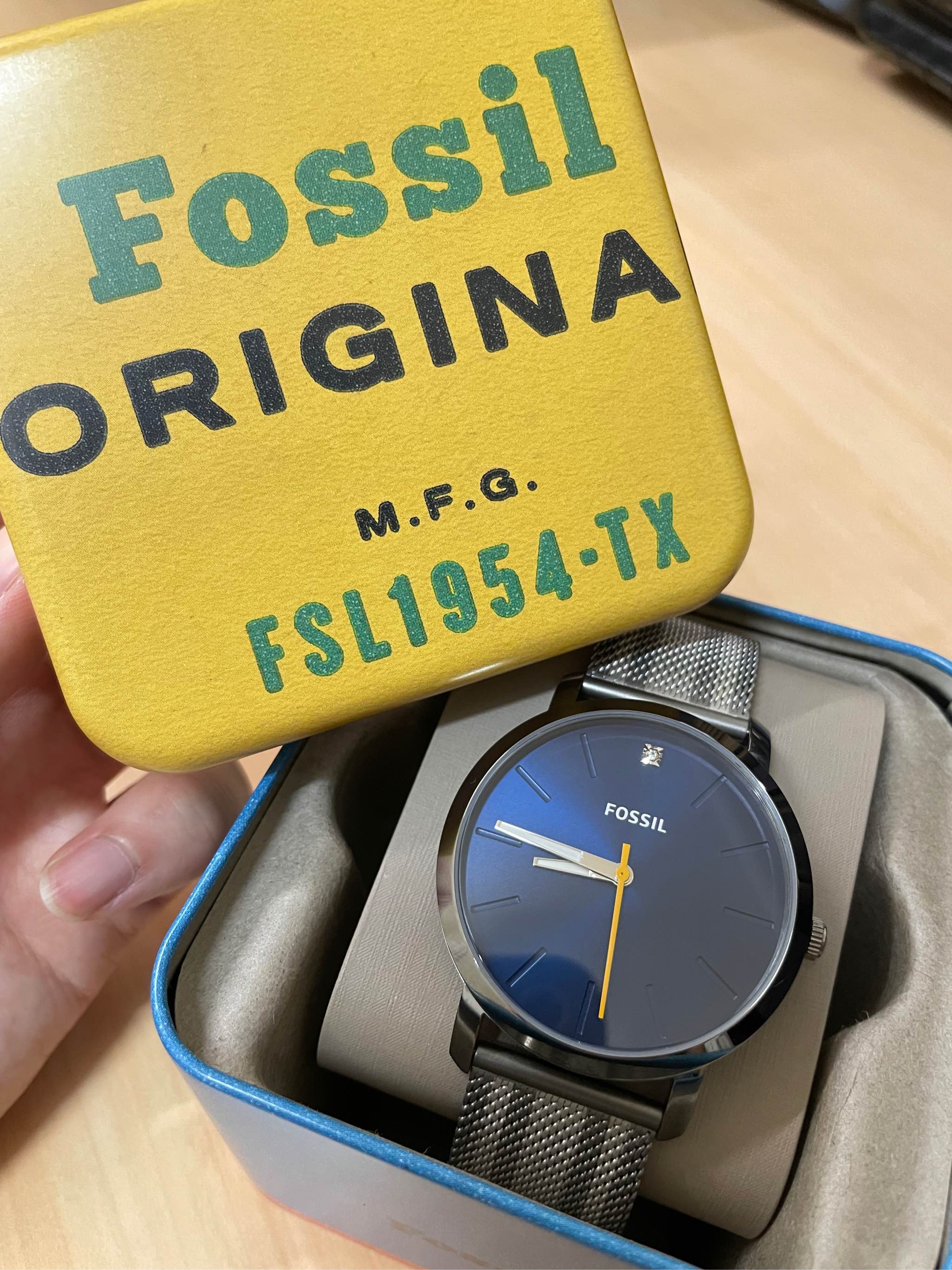 Fossil Lux Luther Two-Tone Watch BQ2463 