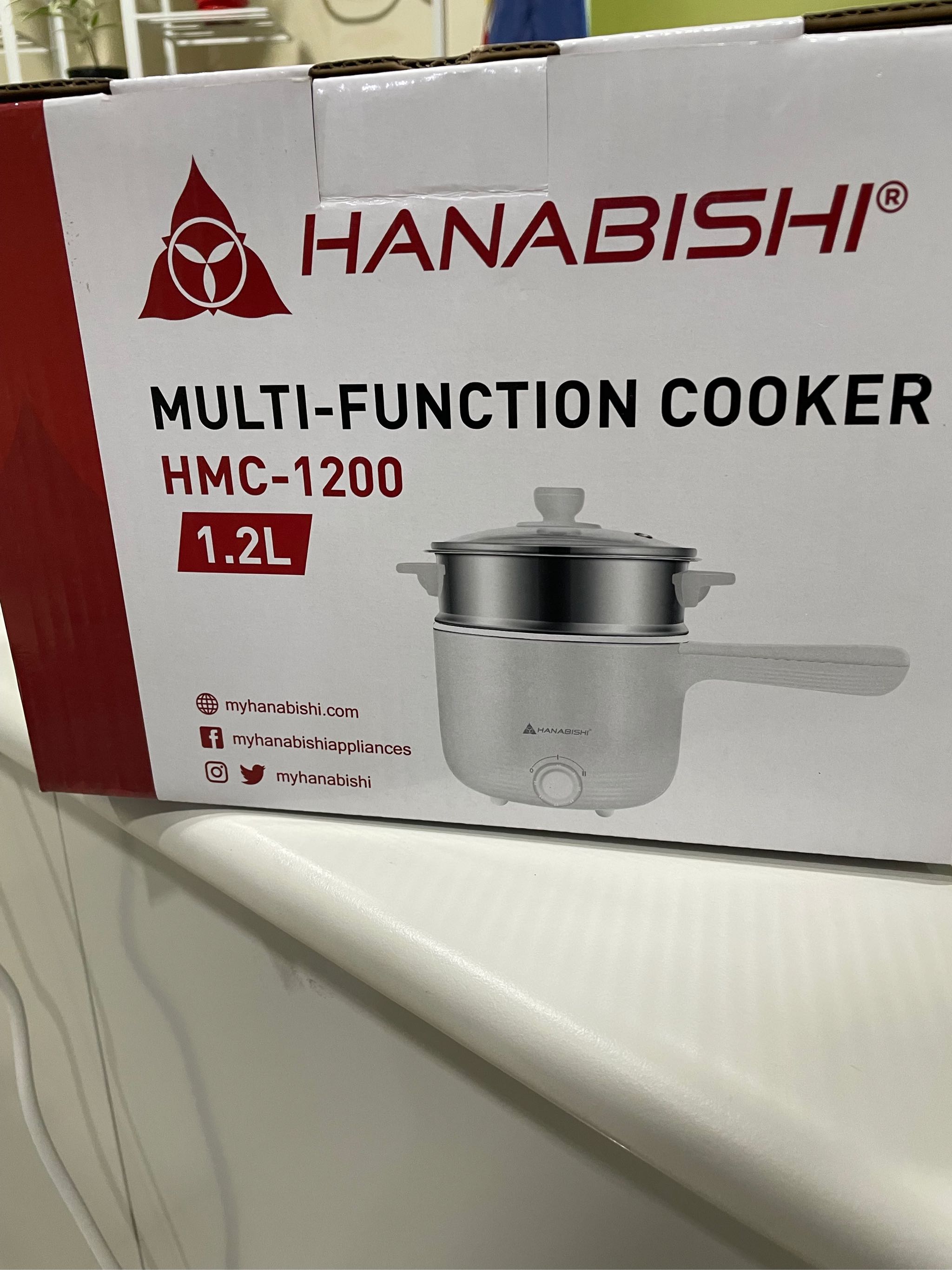 Hanabishi MultiFunction Cooker Electric Cooking Pot HMC1 Winland
