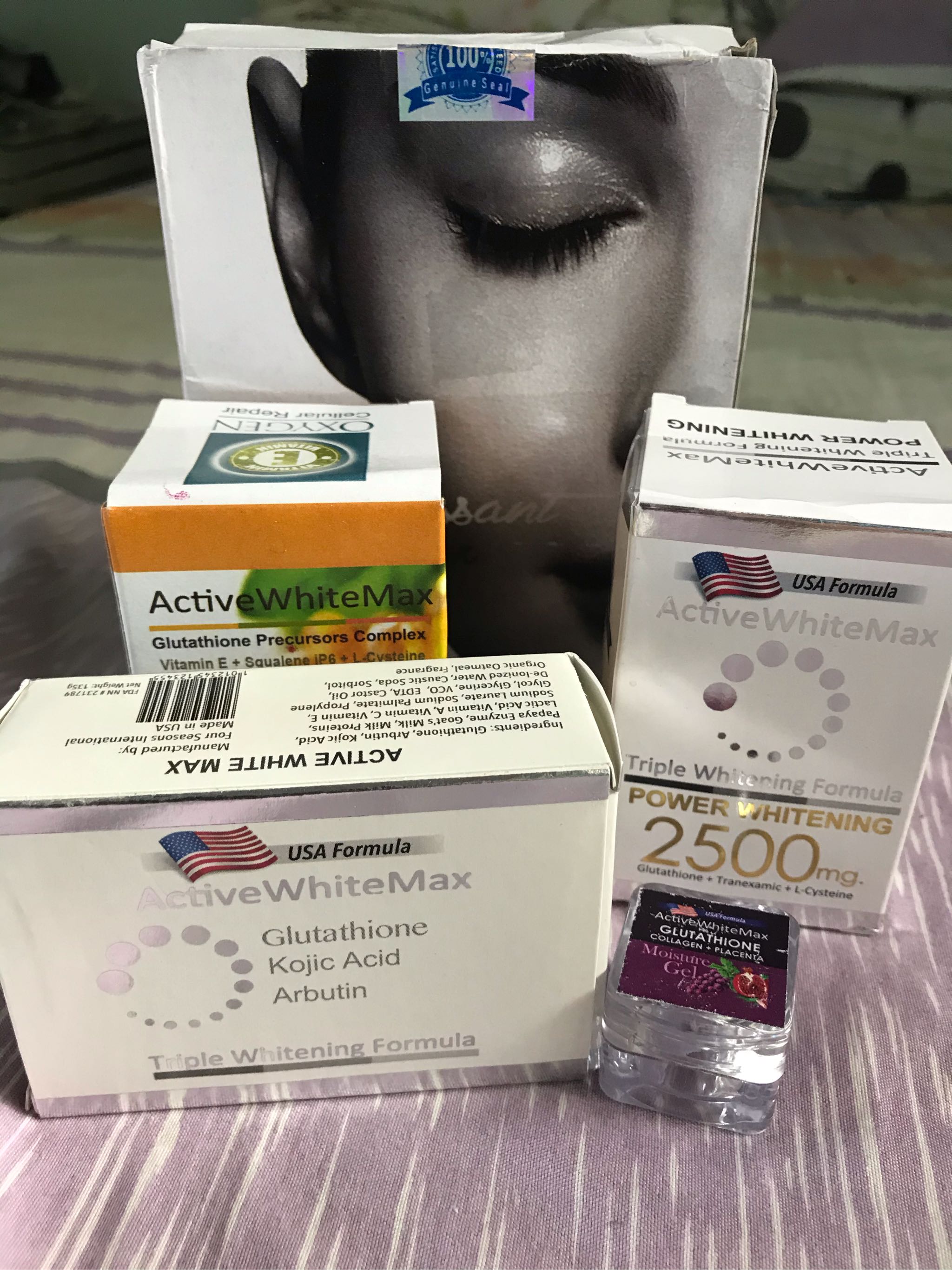 Active White Max Triple Whitening Glutathione 2500mg Skin Whitening  Capsules 50 | Lazada PH