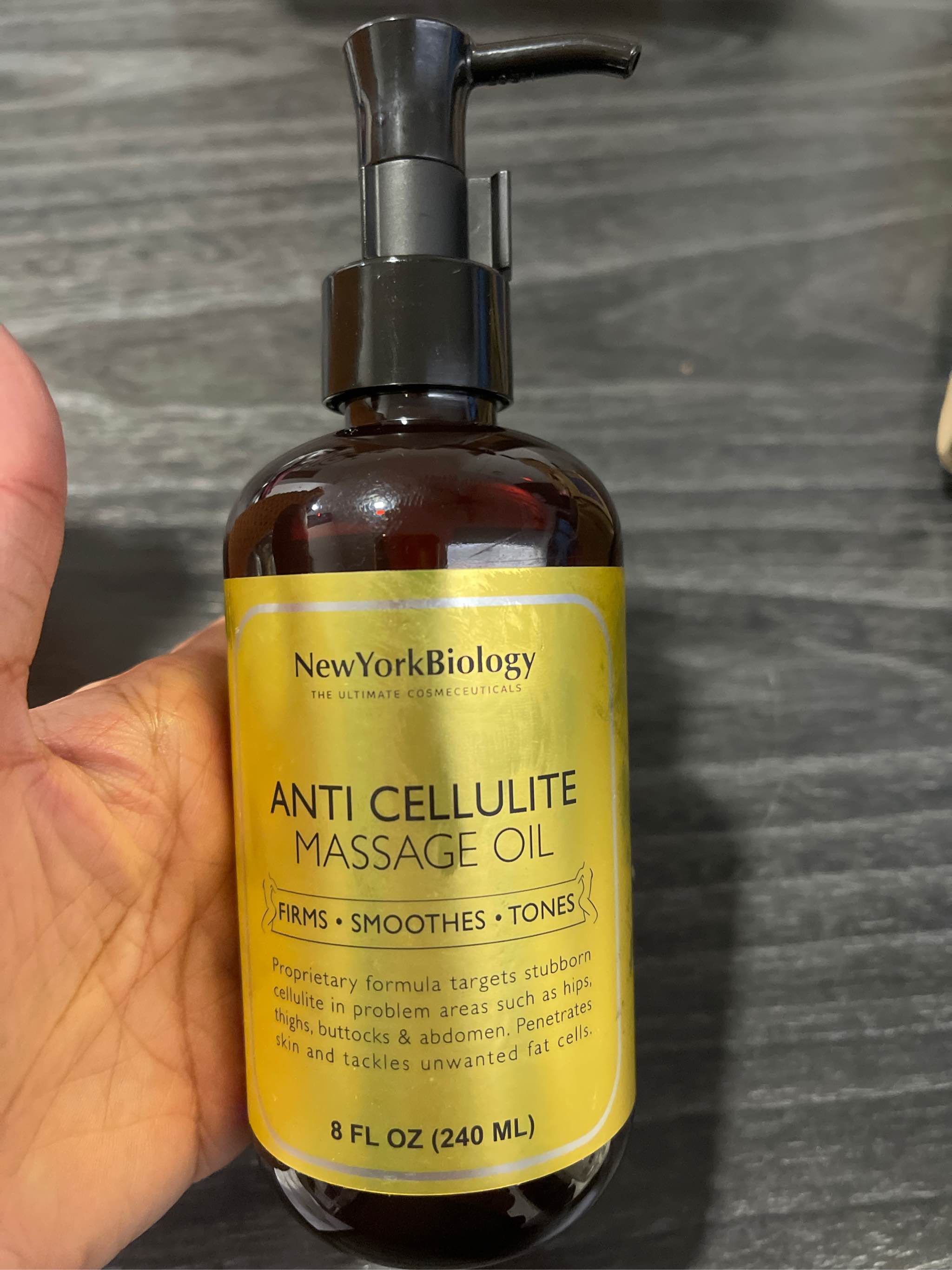 New York Biology Anti Cellulite Massage Oil