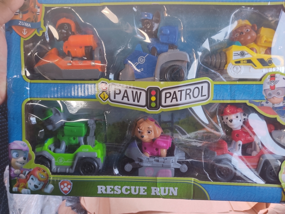 Paw Patrol Dogs Rescue Set Puppy Patrol Toys Cars Patrulla