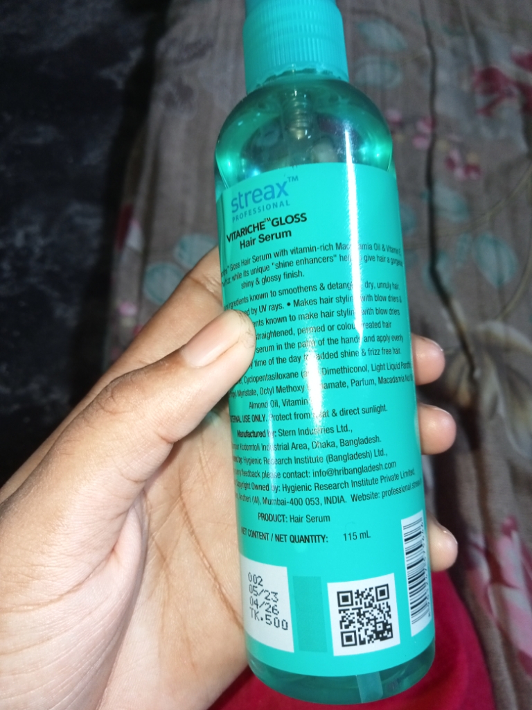 Buy Streax Professional Vitariche Gloss Hair Serum Online at Best Price of  Rs 320 - bigbasket