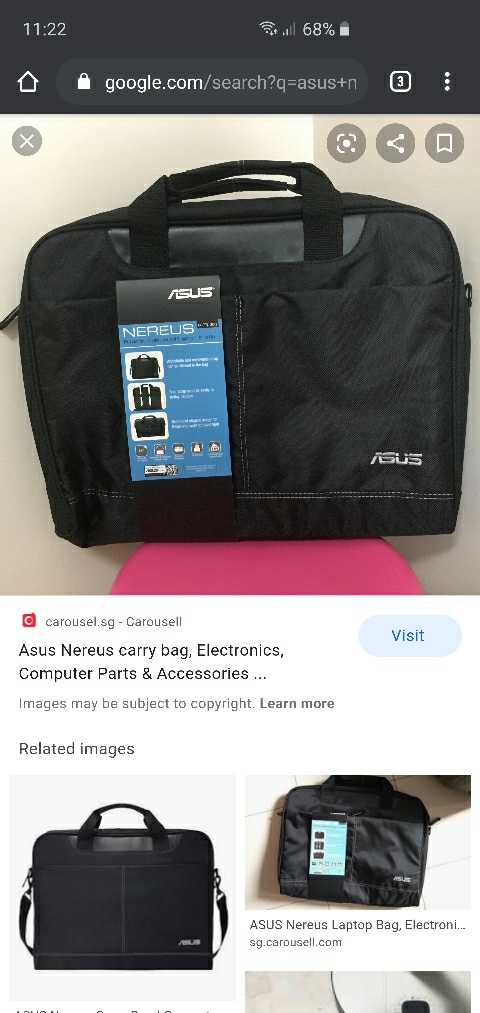 Asus nereus laptop outlet bag