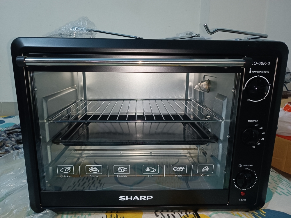 Sharp electric deals oven 60l