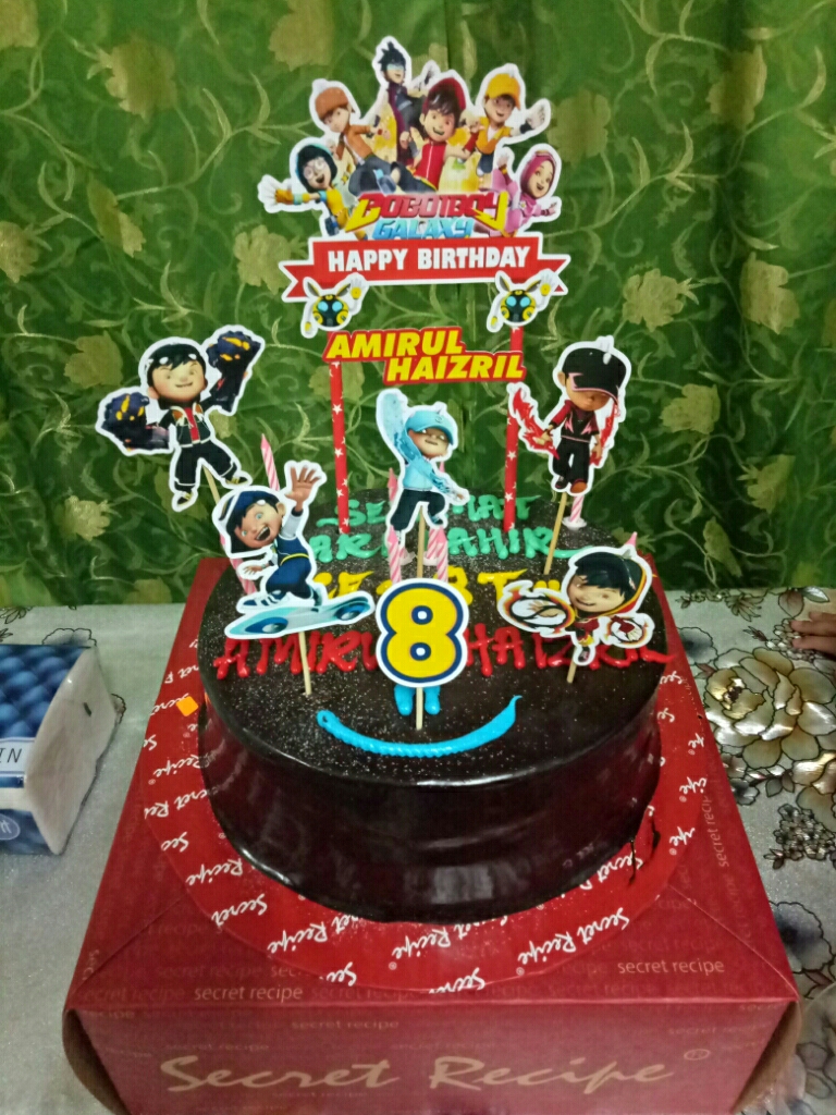 Boboiboy Cake Birthday | Cake, Birthday cake toppers, Birthday cake
