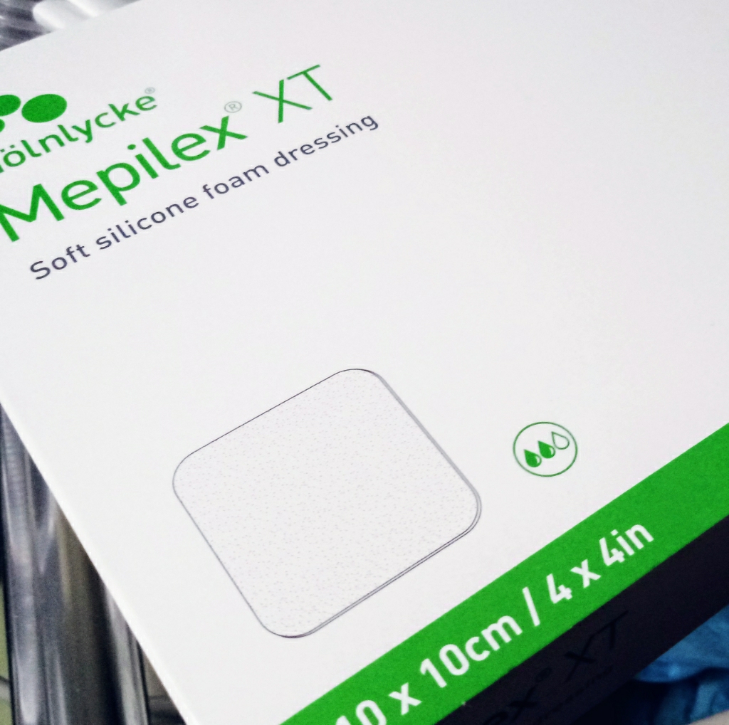 Mepilex® Border Dressing, 7.5 x 7.5 cm