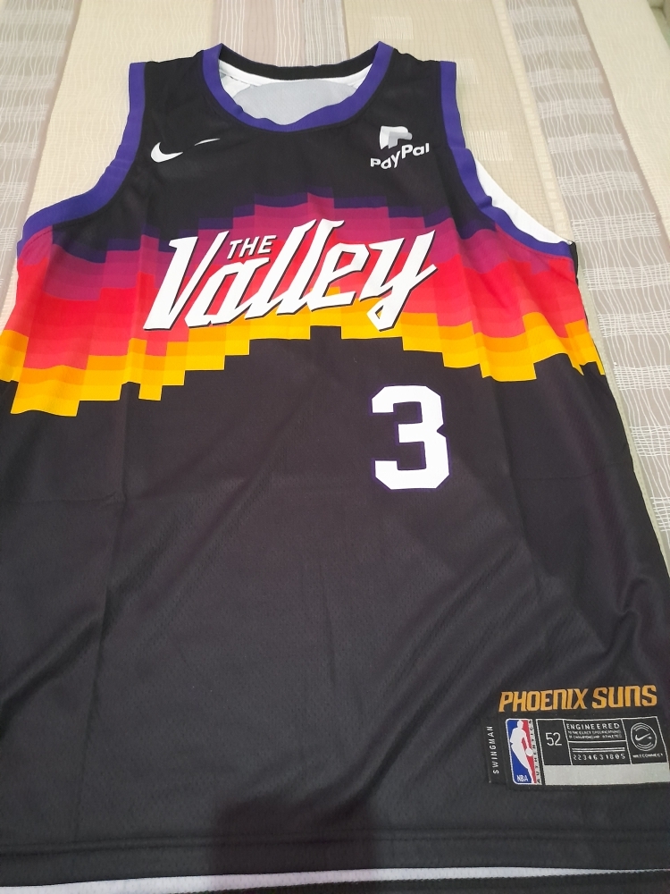 🌈Chris Paul Phoenix Suns The Valley Black Jersey
