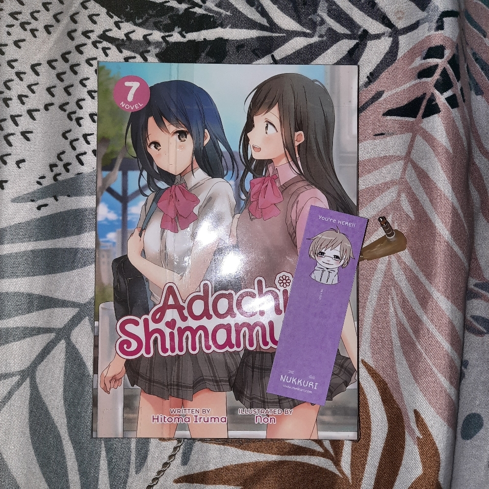 Seven Seas Entertainment on X: ADACHI AND SHIMAMURA (LIGHT NOVEL) Vol. 5, Hitoma Iruma and Non, #yuri slice-of-life, romance, anime, $13.99