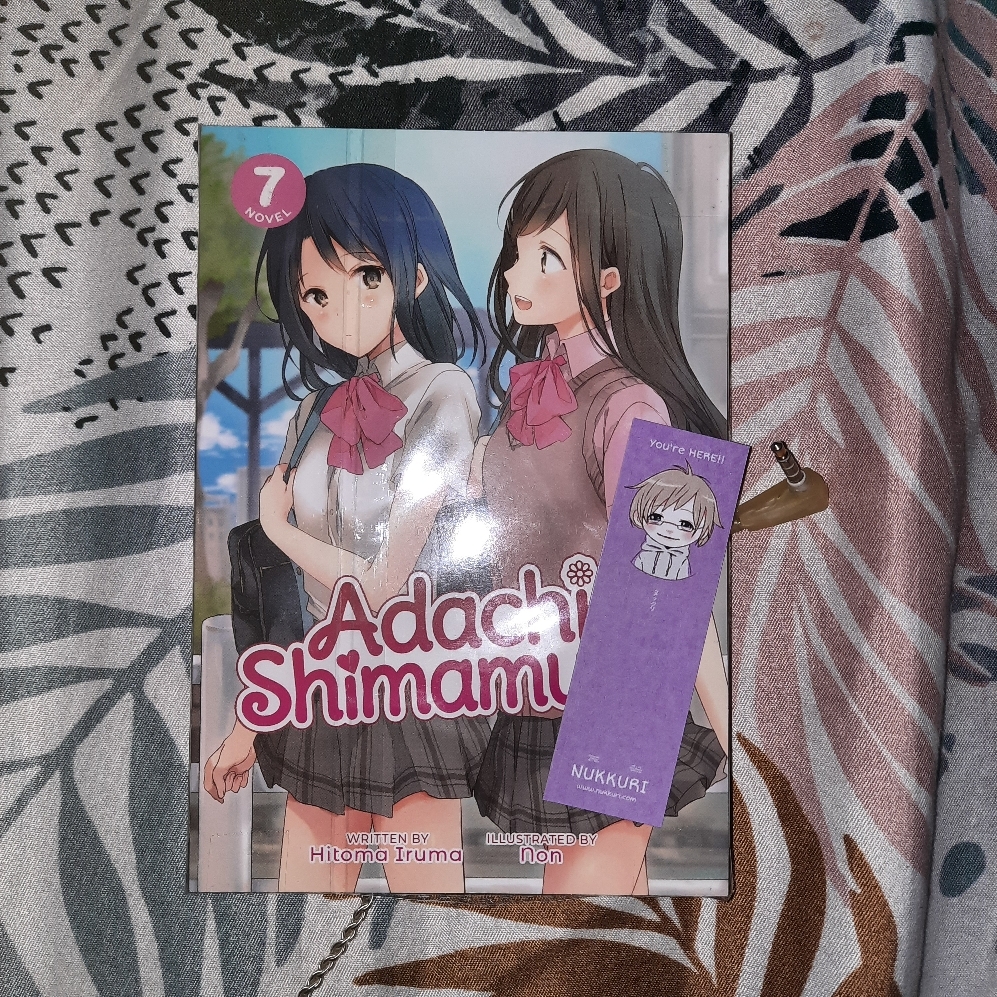 Seven Seas Entertainment on X: ADACHI AND SHIMAMURA (LIGHT NOVEL) Vol. 3, Hitoma Iruma and Non, #yuri slice-of-life, romance, anime running now, $13.99