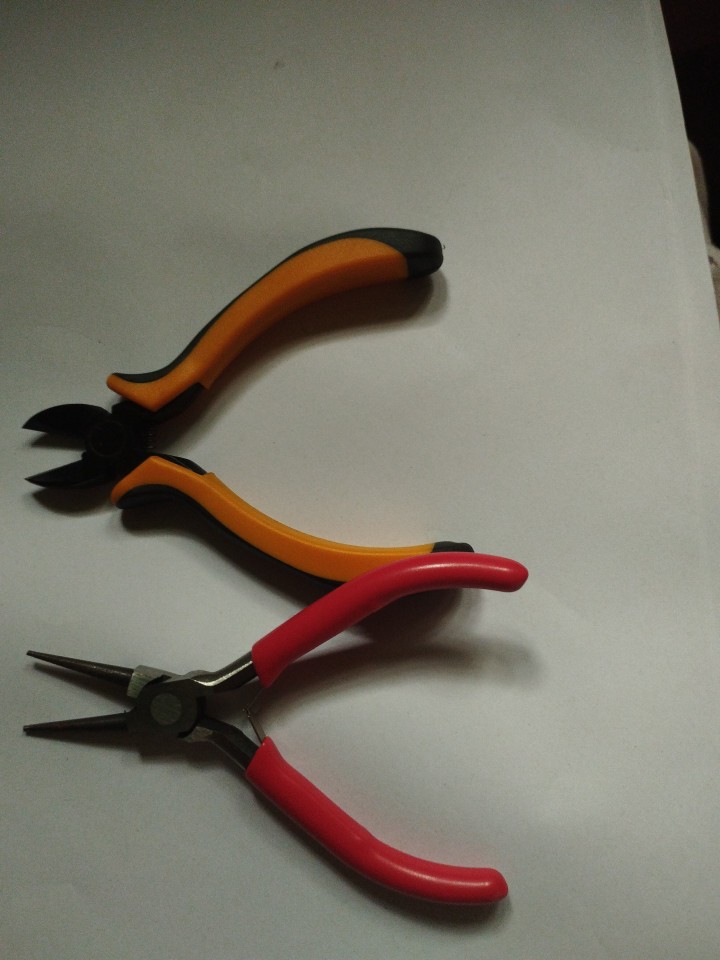 Multifunctional Hand Tools Jewelry Pliers Equipment Round Nose End Cutting  Wire Pliers For Jewelry Making Handmade Accessories