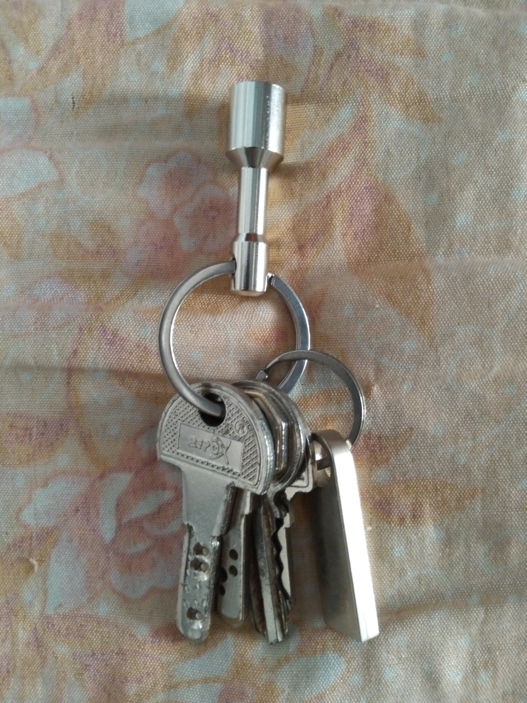 Super Strong Metal Magnet Keychain Split Ring Pocket Keyring Hanging Holder  - Magnets By HSMAG