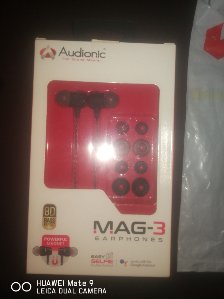 Audionic MAG-3 Handsfree With Powerful Magnet & 8D Bass Effect - Mobile  Geeks