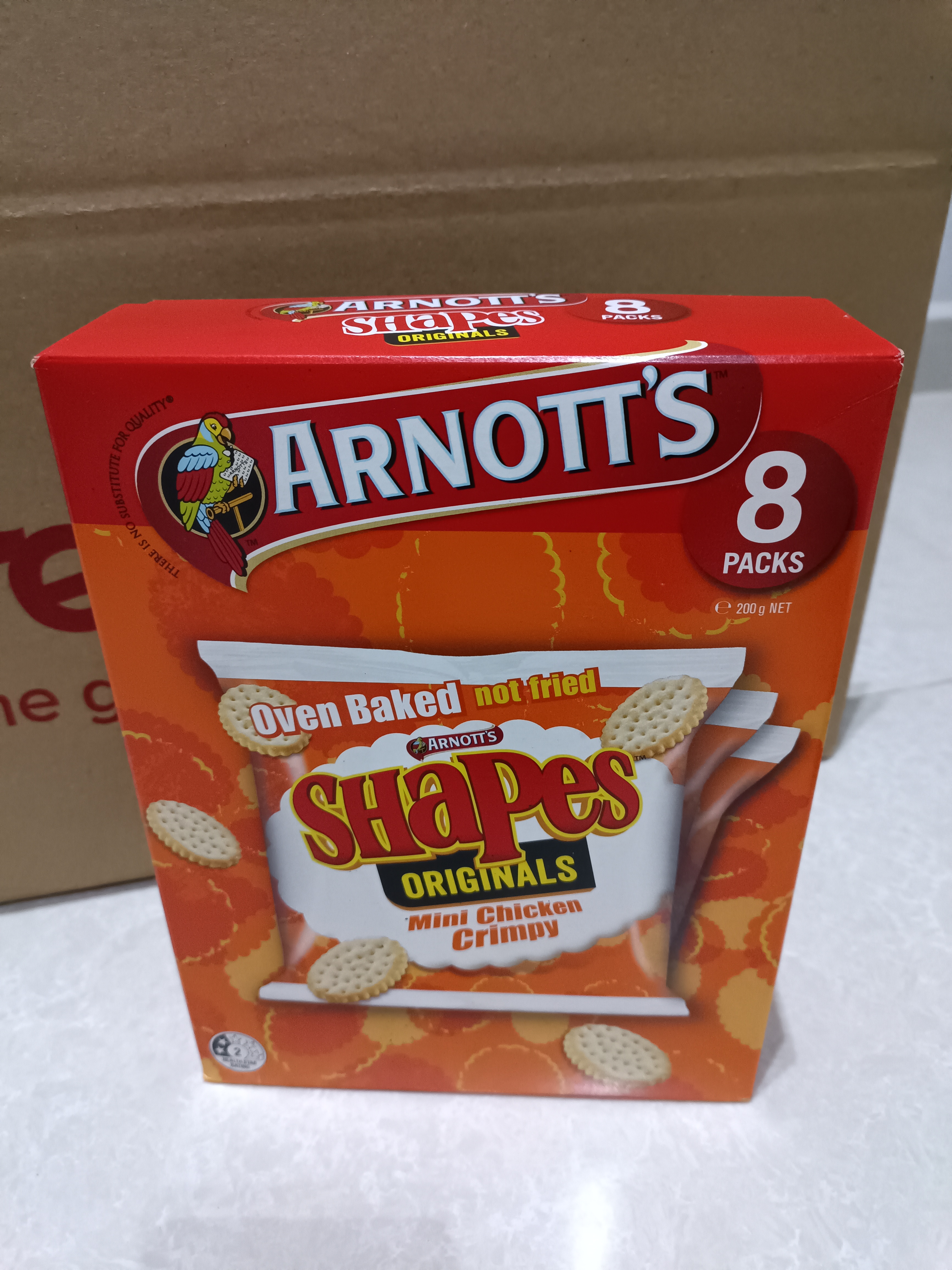 FreshChoice Merivale - Arnotts Shapes Multipack Mini Chicken Crimpy 8 Pack