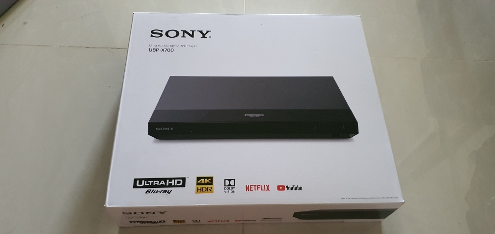 Sony UBP-X700 4K Ultra HD Blu-ray Player w/ High Resolution Audio