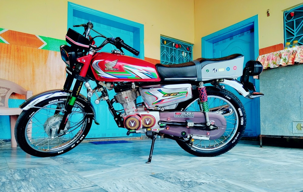 2023 Model Tanki Tapa Sticker Honda CG_125 COMPLETE SET