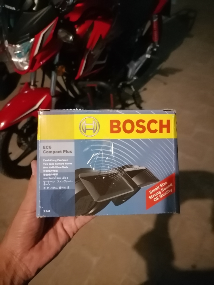 Bosch EC6 Fanfare Horn 12V Original, Authentic, New (Car