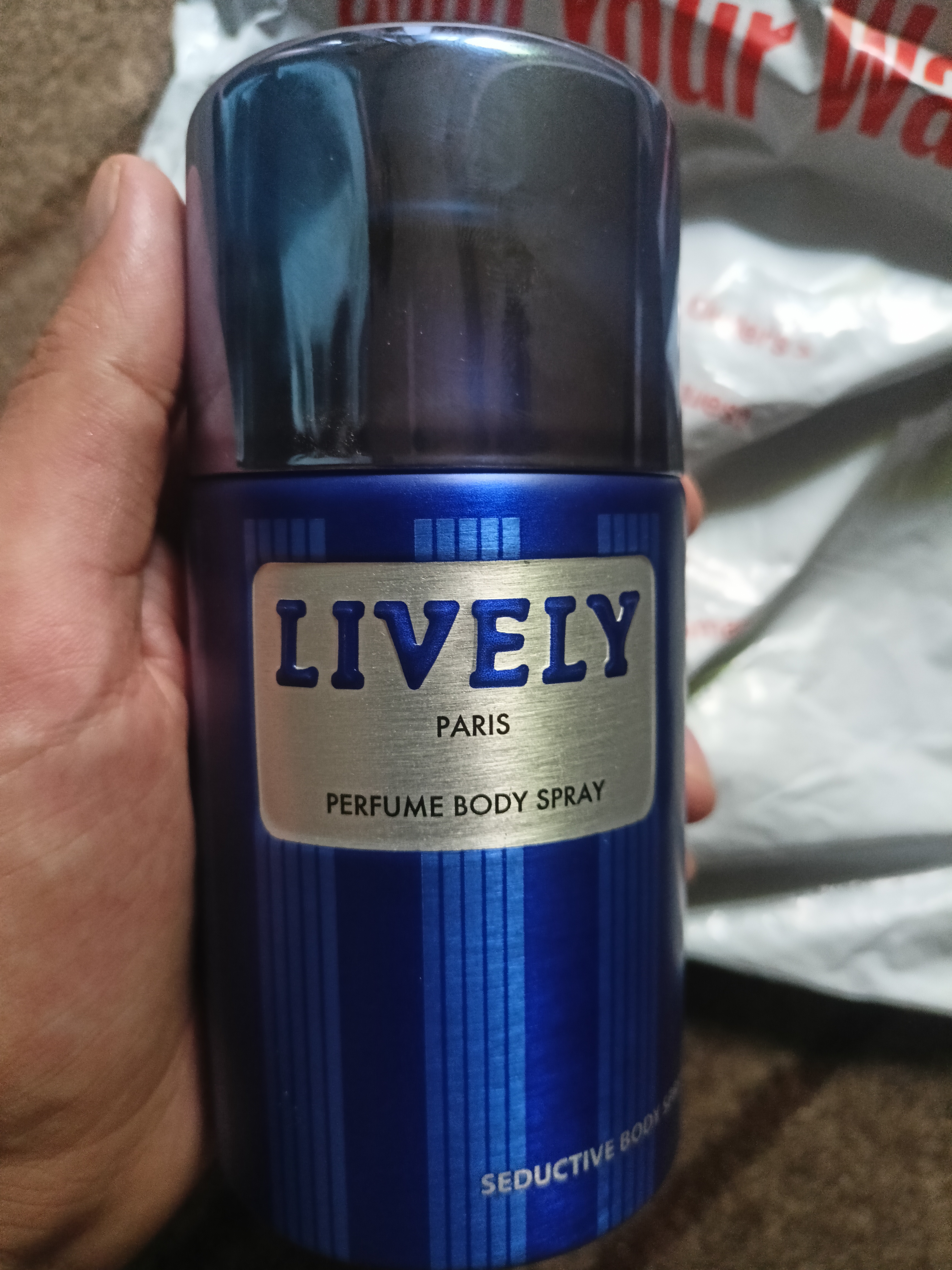 Lively discount body spray