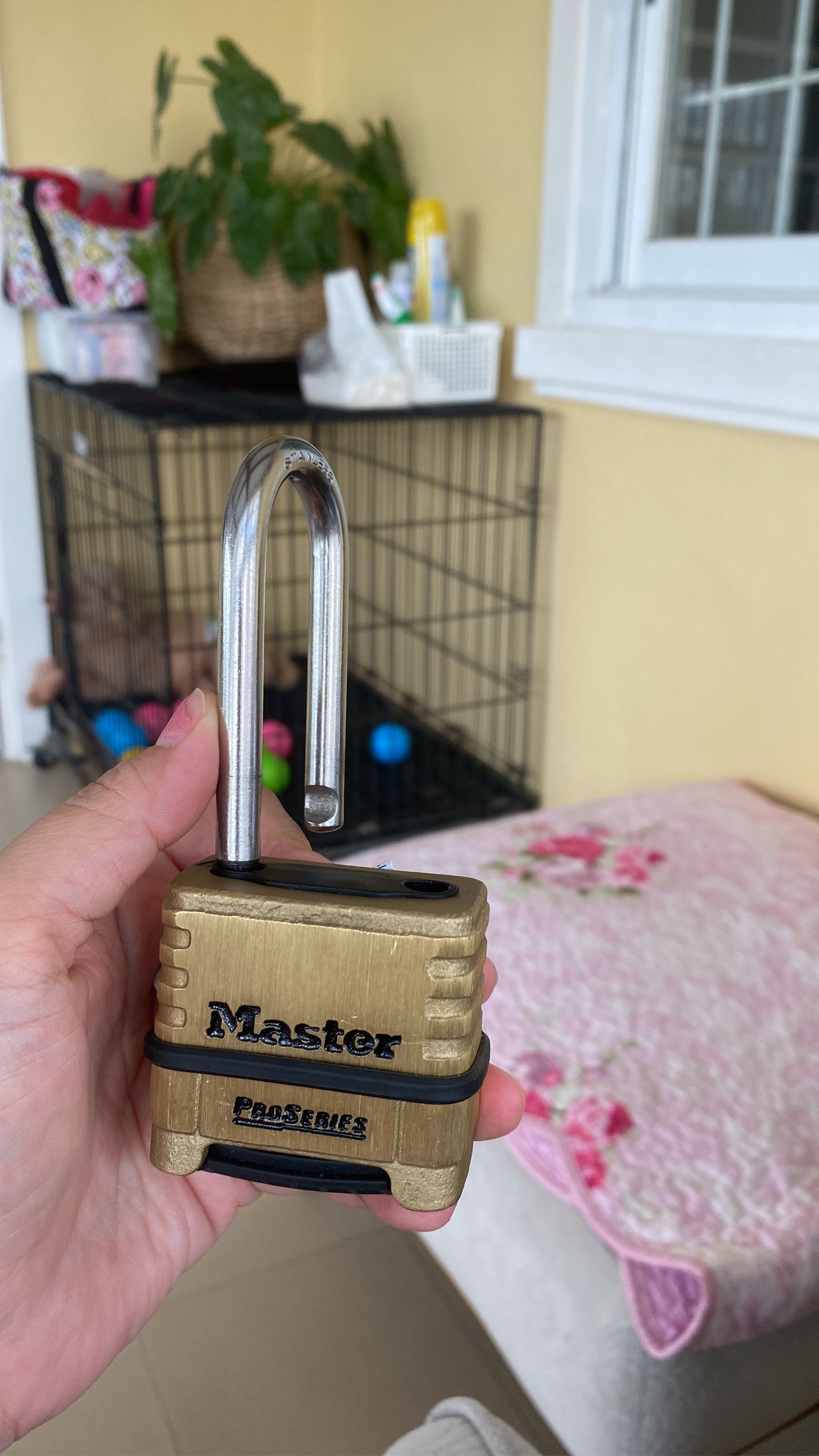 Master Lock No. 1175 ProSeries® Brass Resettable Combination