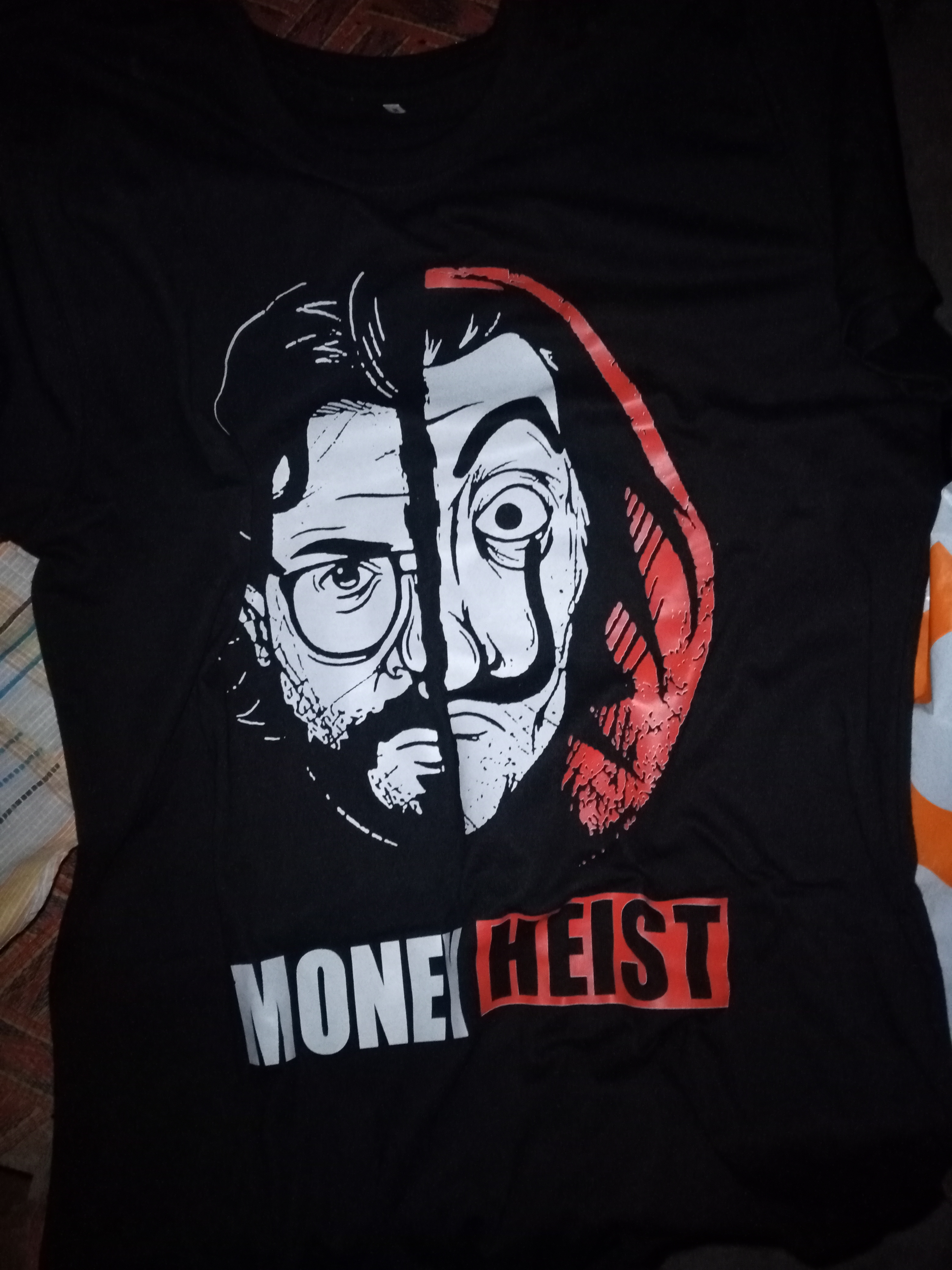 T shirt men Funny Design La Casa De Papel T Shirt Money Heist Tees TV –  Cousin Crew T-Shirts