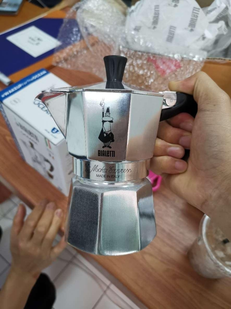 ♢พร้อมส่ง♢Moka Pot กาต้มกาแฟสด Blaletti รุ่น 