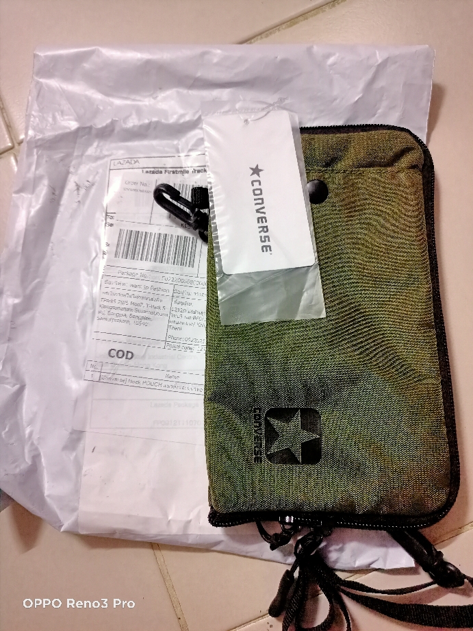 Converse] Neck POUCH แนวตั้งและแนวนอน 