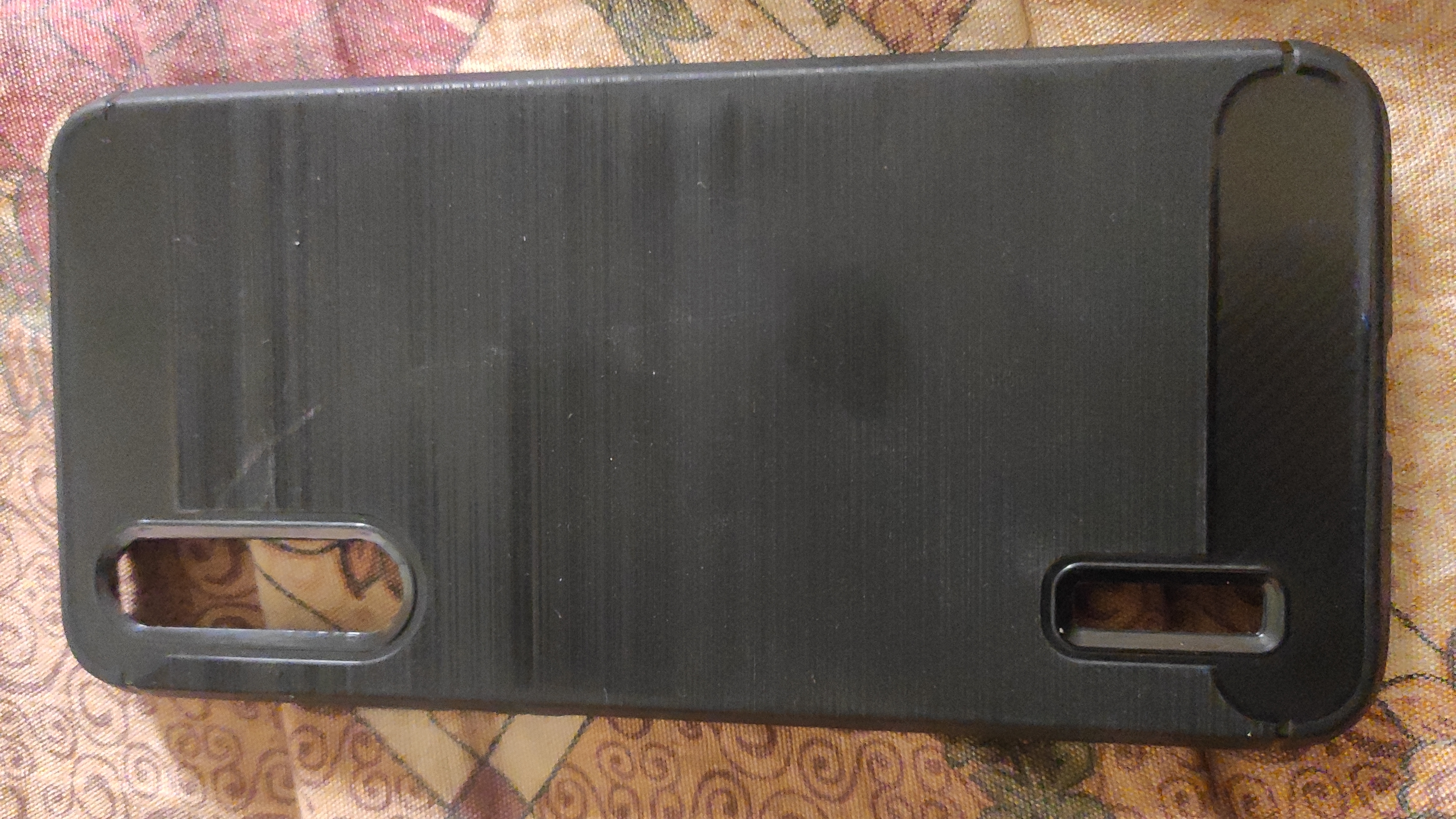 KARTXITAI Cover Compatibile con Xiaomi Mi 9 Lite, Ragazza motivo Custodia con morbida in Silicone TPU con Assorbimento degli Urti e Anti-Graffio-Nero