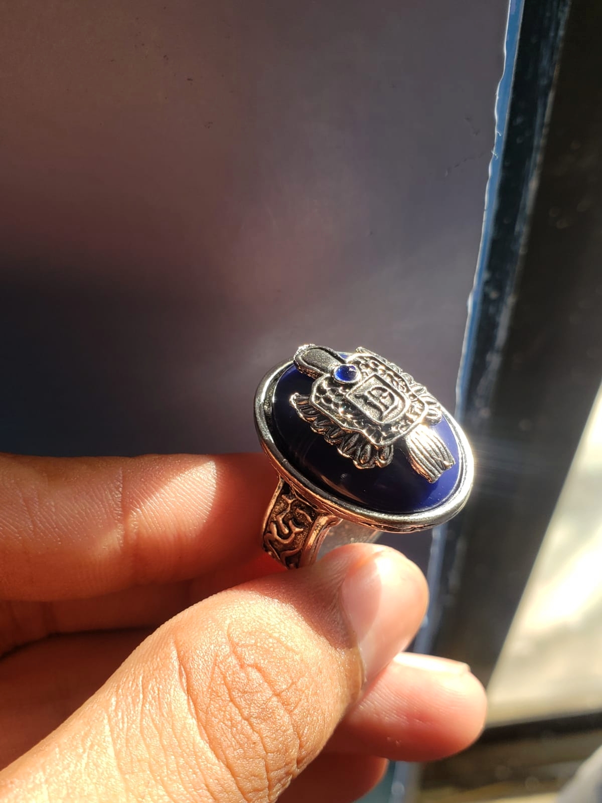 The Vampire Diaries Damon Salvatore Lapis Lazuli Daylight Sunlight Ring  Gift New | eBay
