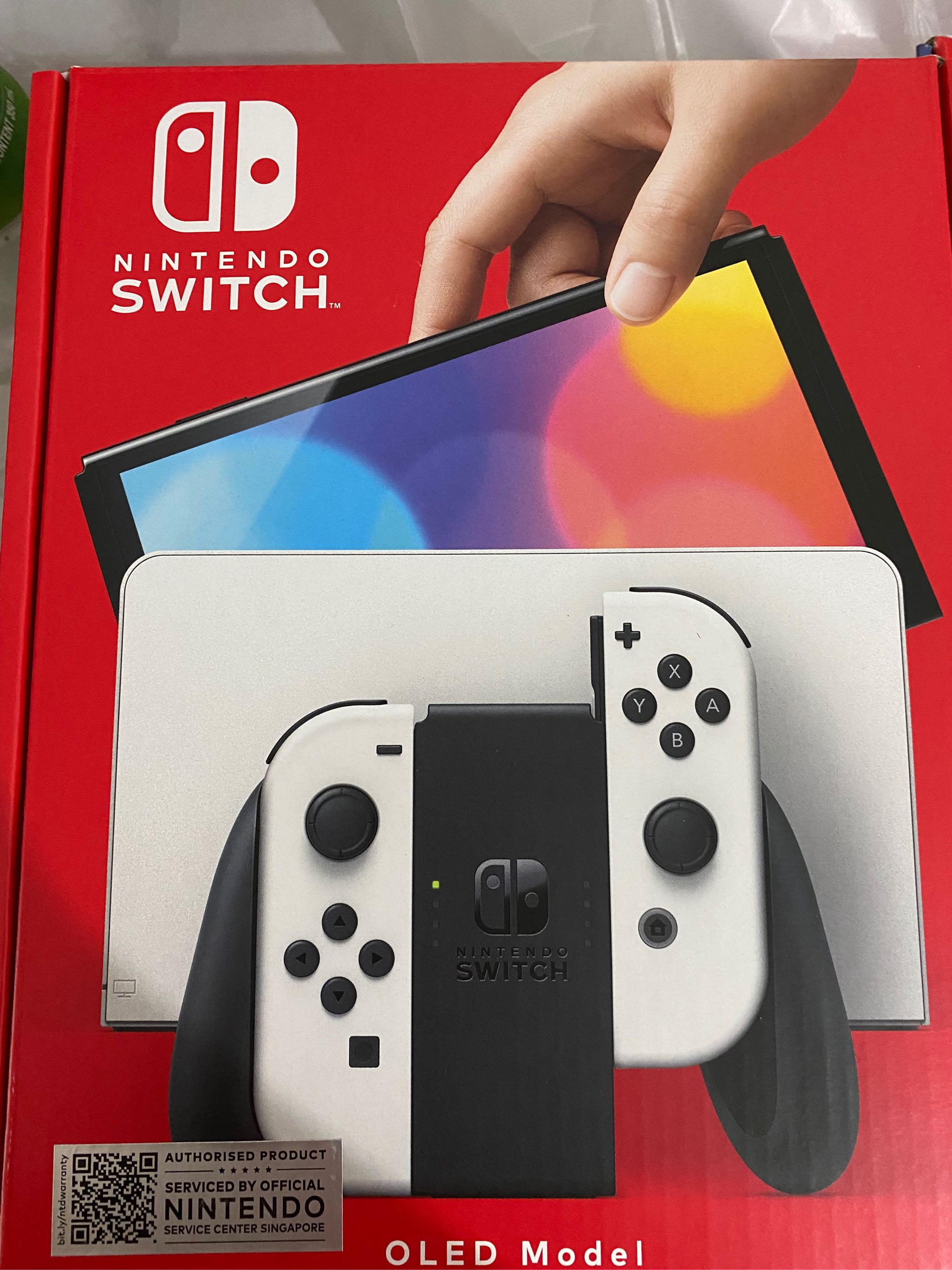 Nintendo Official Store] Nintendo Switch - OLED Model White