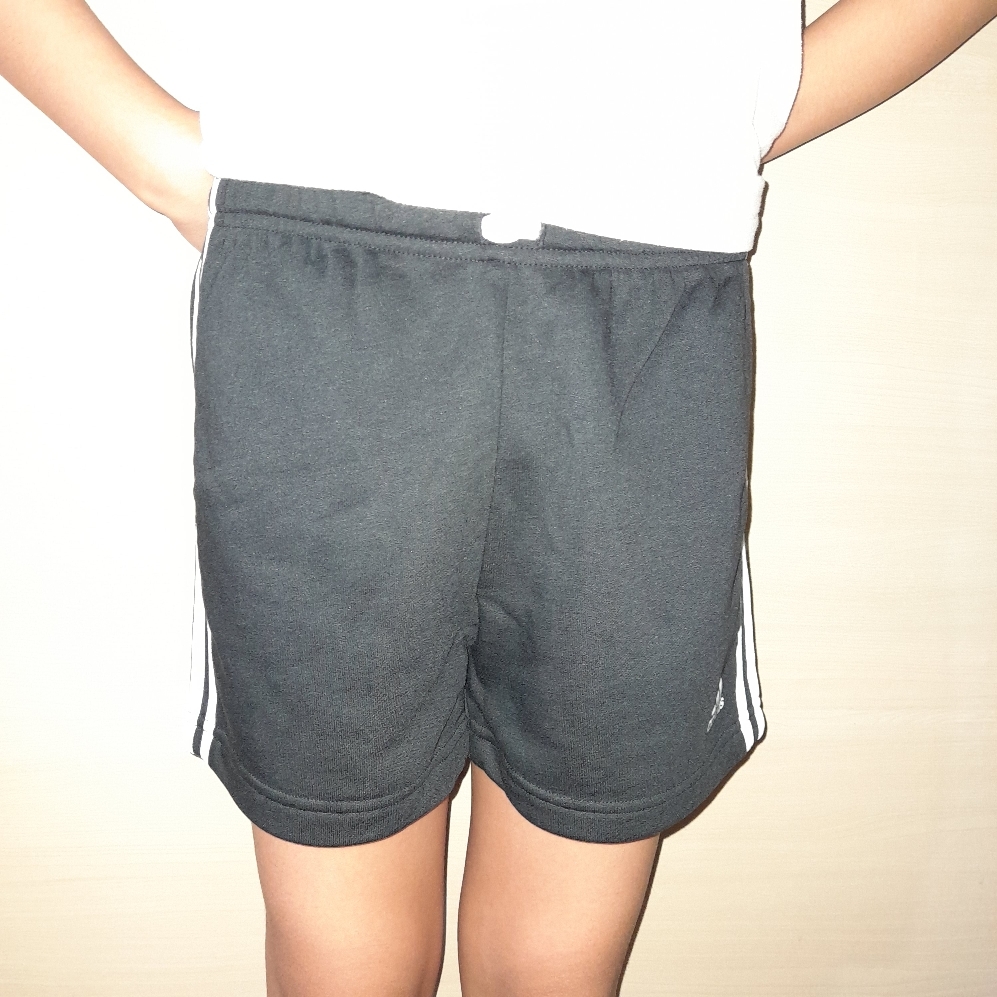 adidas adidas Essentials 3-Stripes Shorts Girls Black GN4057 | Lazada PH