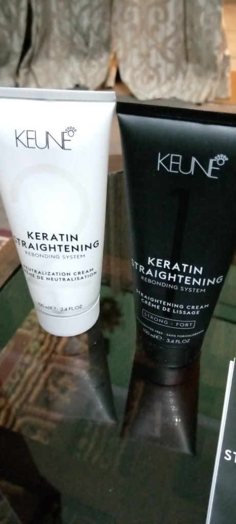 keune hair rebonding cream