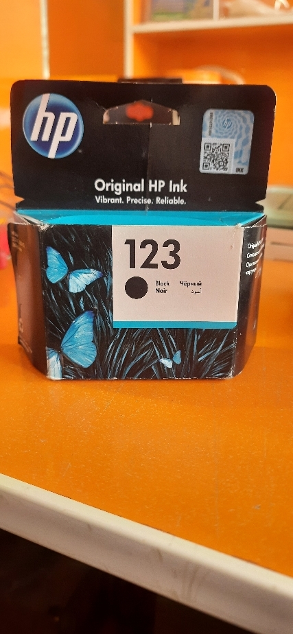 2620 HP PRINTER INK 123 BLACK