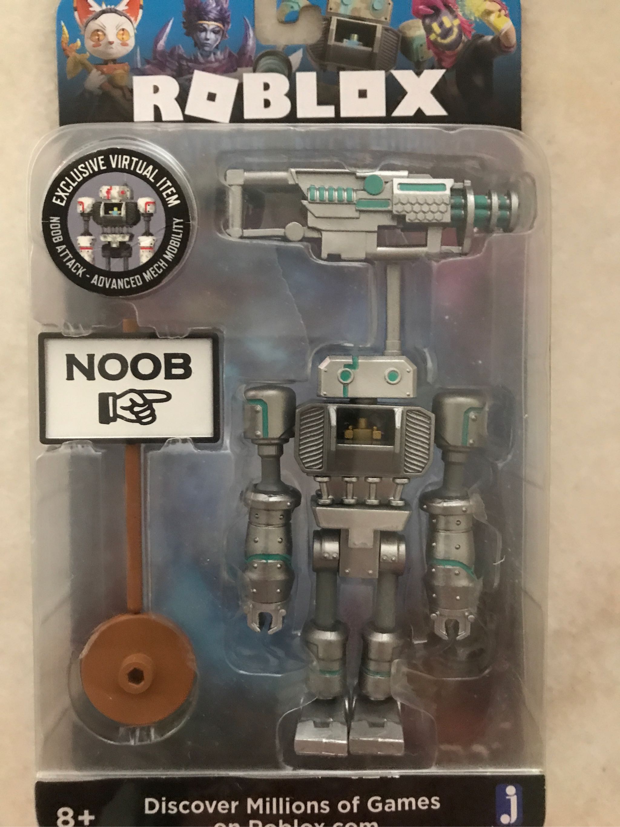 Roblox Imagination Figure Pack Noob Attack Mech Mobility