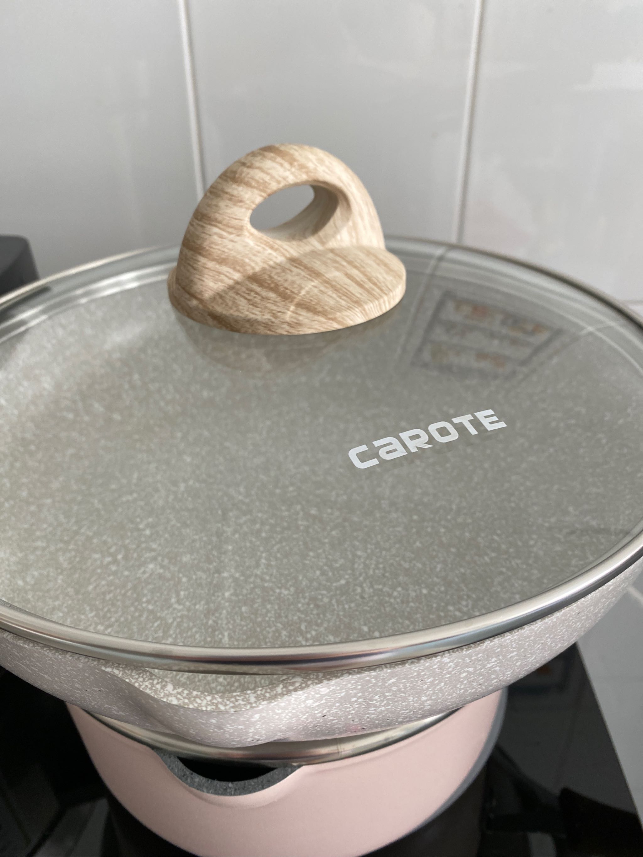 Carote Nonstick Grainstone Coating Frying Pan without lid-20cm/24cm/28cm -  Household Items - Brisbane, Queensland, Australia