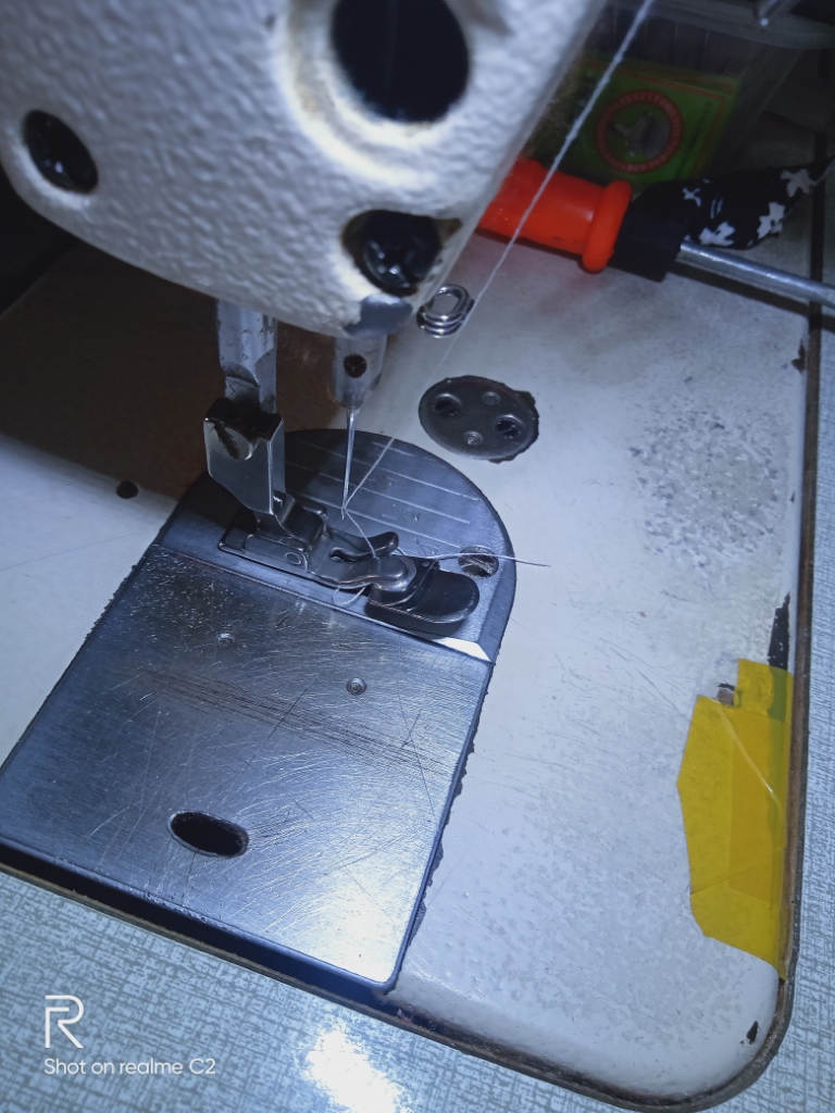 P351 Industrial Flat Sewing Machine Folding Hemming...