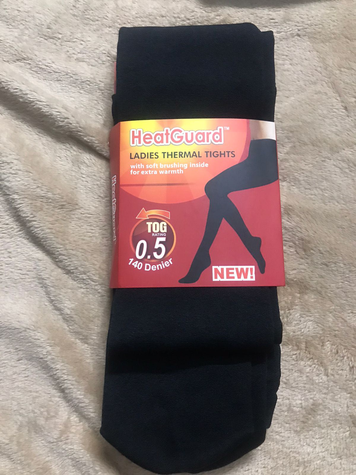 Imported from England Women Heat Guard Thermal Tights Black S/M/L Sizes
