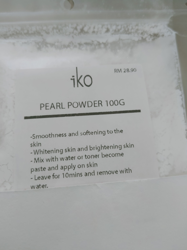 100% Pure Pearl Powder Whitening Detoxifying Anti-aging 100g, 500g